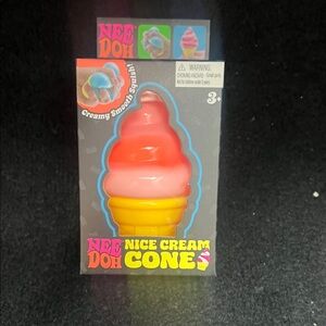 Needoh Nice ice Cream Cone squishy- Viral!